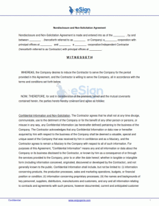 eSign Genie document template example