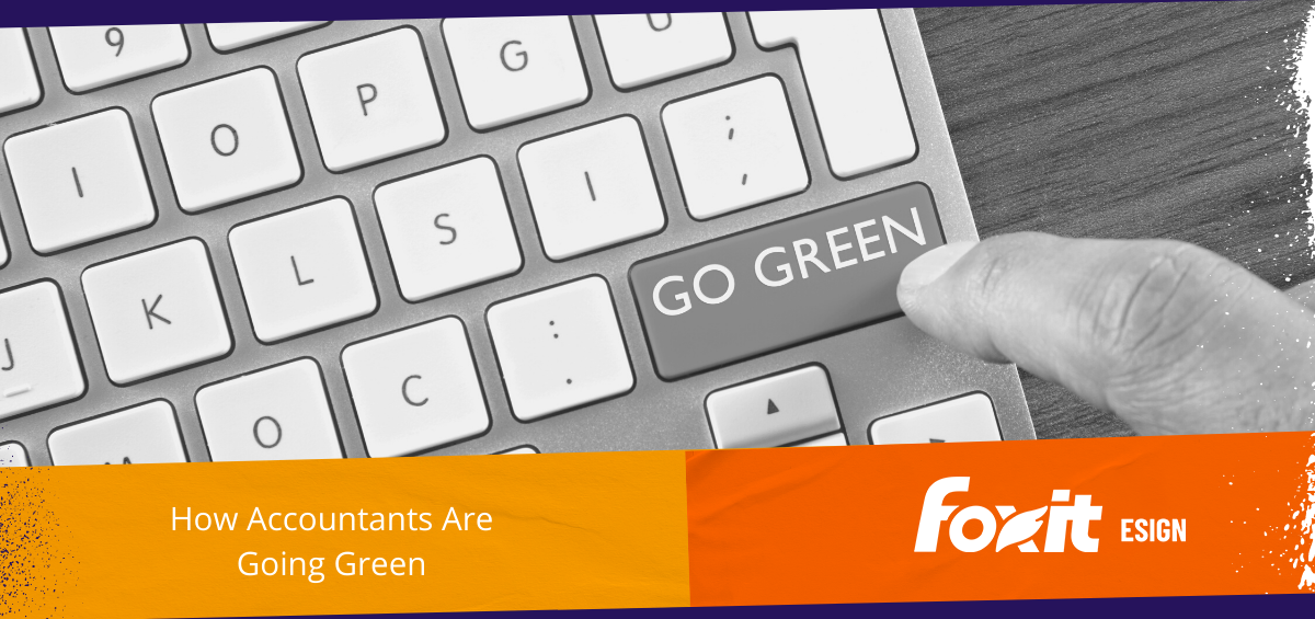 How Accounts Can Go Green